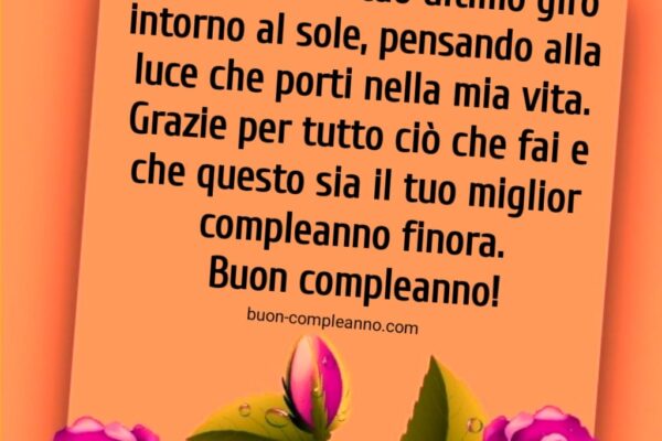 messaggi di buon compleanno